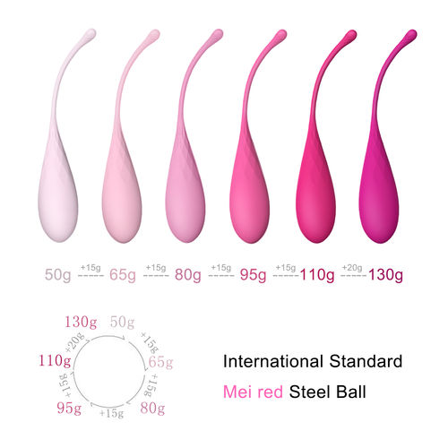 KEGEL FIT ENTREGADOR SUELO PELVICO 6 PESOS -LESLIE