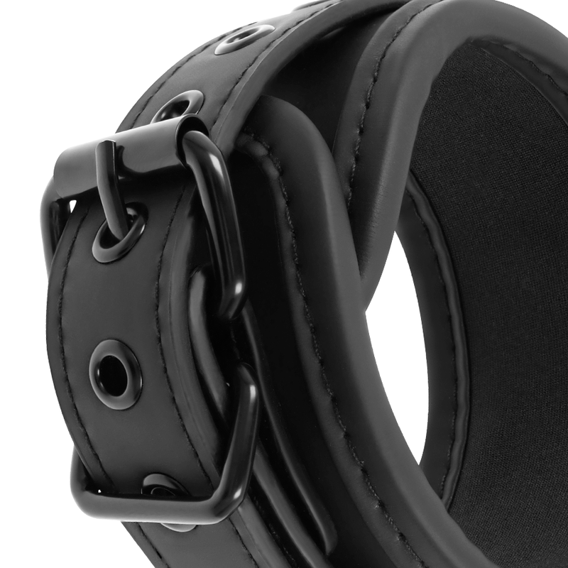 SET DE ESPOSAS Y ATADURAS CON FORRO DE NEOPRENO CAMA - FETISH SUBMISSIVE