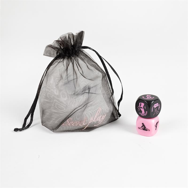 JUEGO 2 DADOS POSTITAS + ACCIONES - SECRET PLAY