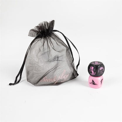 JUEGO 2 DADOS POSTITAS + ACCIONES - SECRET PLAY