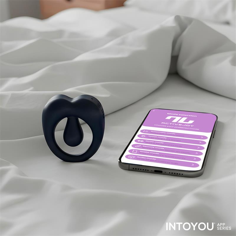 Anillo Kenny Vibrador con Estimulador de Clítoris y APP - INTOYOU APP SERIES