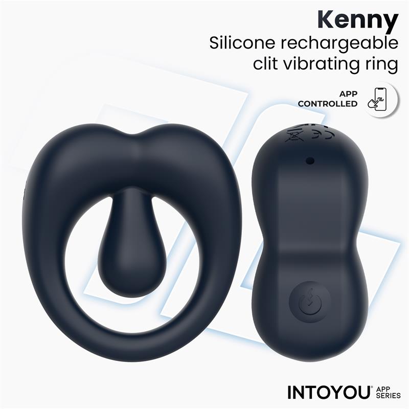 Anillo Kenny Vibrador con Estimulador de Clítoris y APP - INTOYOU APP SERIES