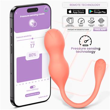 Bolas de Kegel Kyra Entrenador de Suelo Pélvico con Sensor de Presión y App - INTOYOU APP SERIES