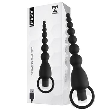 Cadena Anal Marbe con Vibración USB Silicona - TARDENOCHE