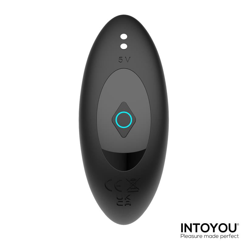 Plug Anal Milton con Doble Tapping y Control Remoto - INTOYOU