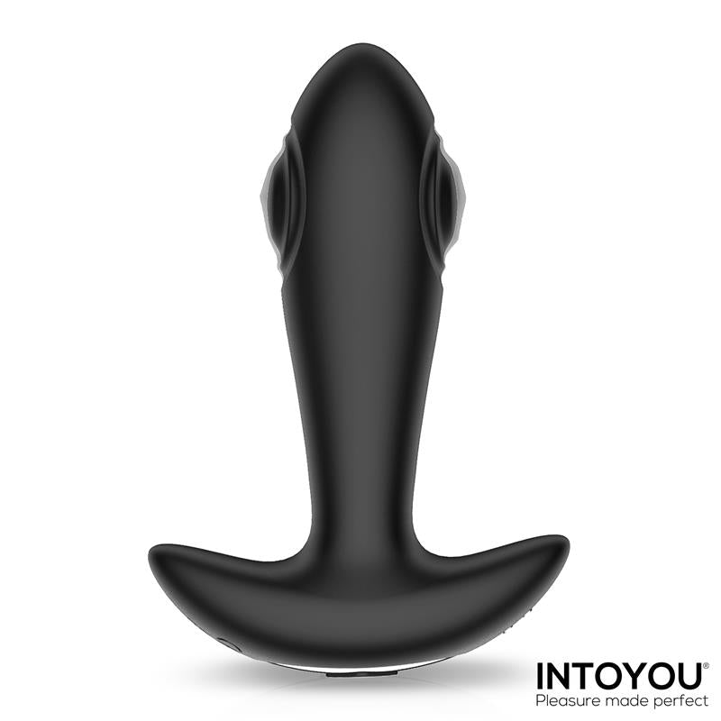 Plug Anal Milton con Doble Tapping y Control Remoto - INTOYOU