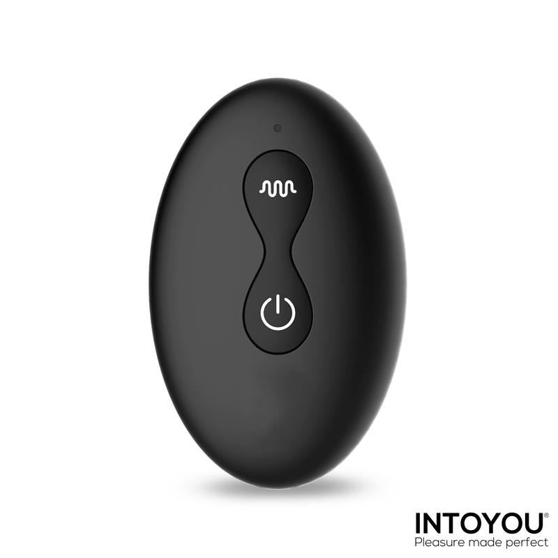 Plug Anal Milton con Doble Tapping y Control Remoto - INTOYOU
