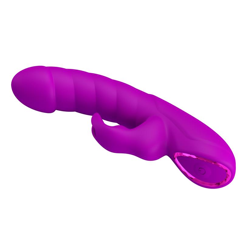Vibrador Monica con Conejito - PRETTYLOVE