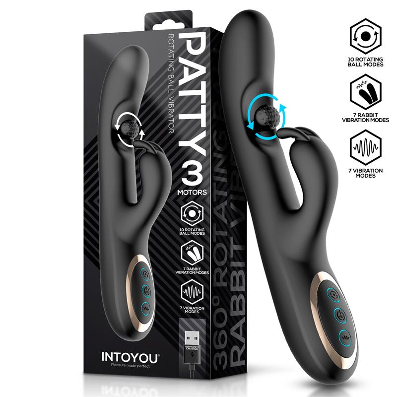 Vibrador Patty con Bola Rotadora 360º - INTOYOU