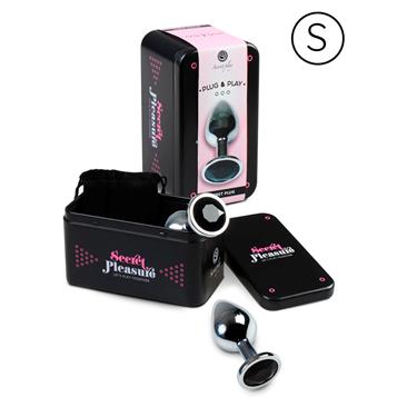 Plug Anal Talla S Negro - SECRET PLAY