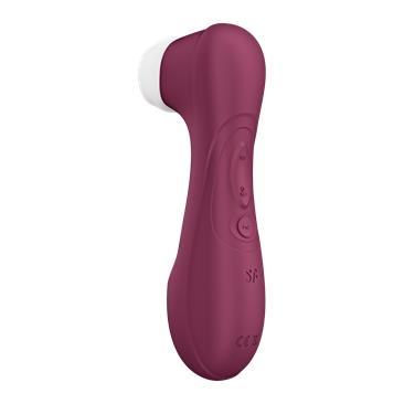 SATISFYER Pro 2 Gen 3 Liquid Air Technology Succión y Vibración App Connect Wine Red - Rojo Vino