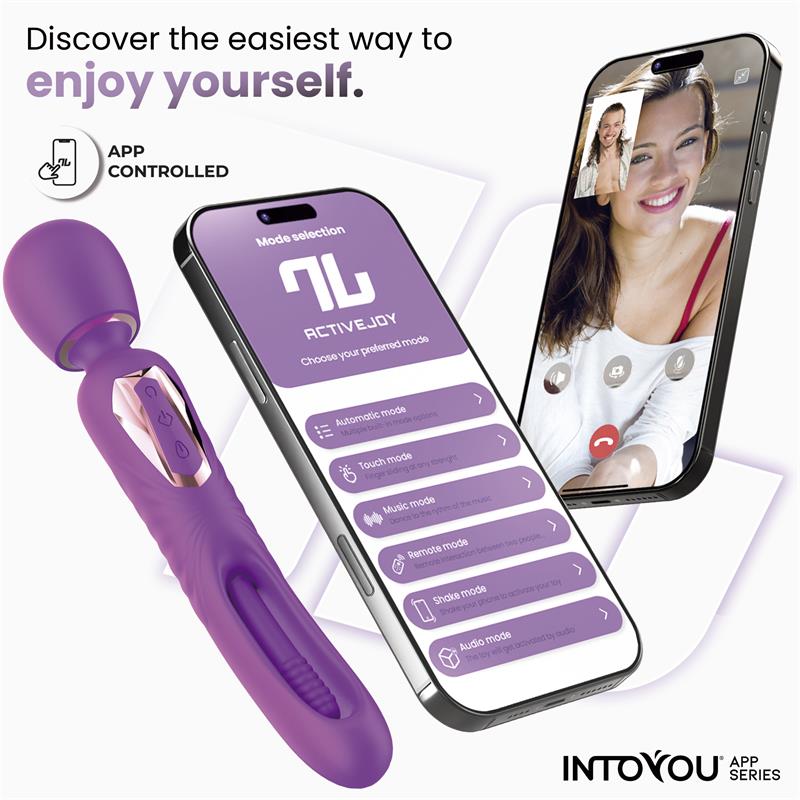 Masajeador Salma con Flipping Tongue y Vibración con App - INTOYOU APP SERIES