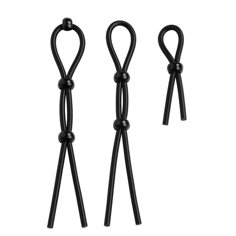 Anillos Set de 7 para el Pene Silicona Sólida - BEAST RINGS