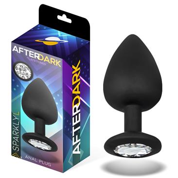 PLUG JOYA ANAL SILICONA NEGRO TALLA L - AFTERDARK BY LATATOBED