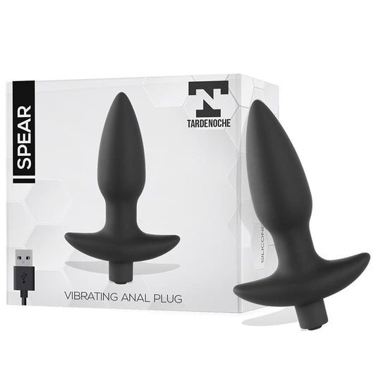 Spear Plug Anal con Vibracion USB Silicona - TARDENOCHE