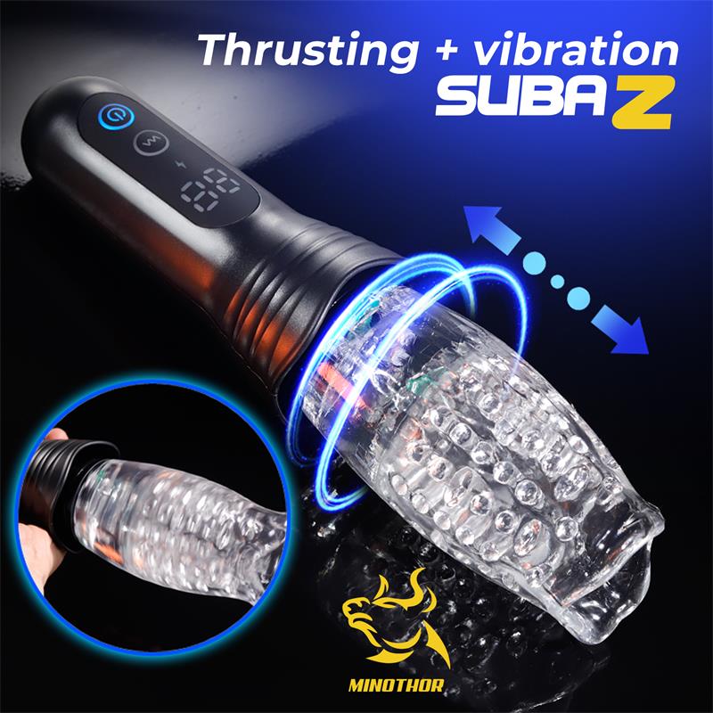 MASTURBADOR SUBAZ CON THRUSTING Y ROTACIÓN 360º - MINOTHOR - INTOYOU