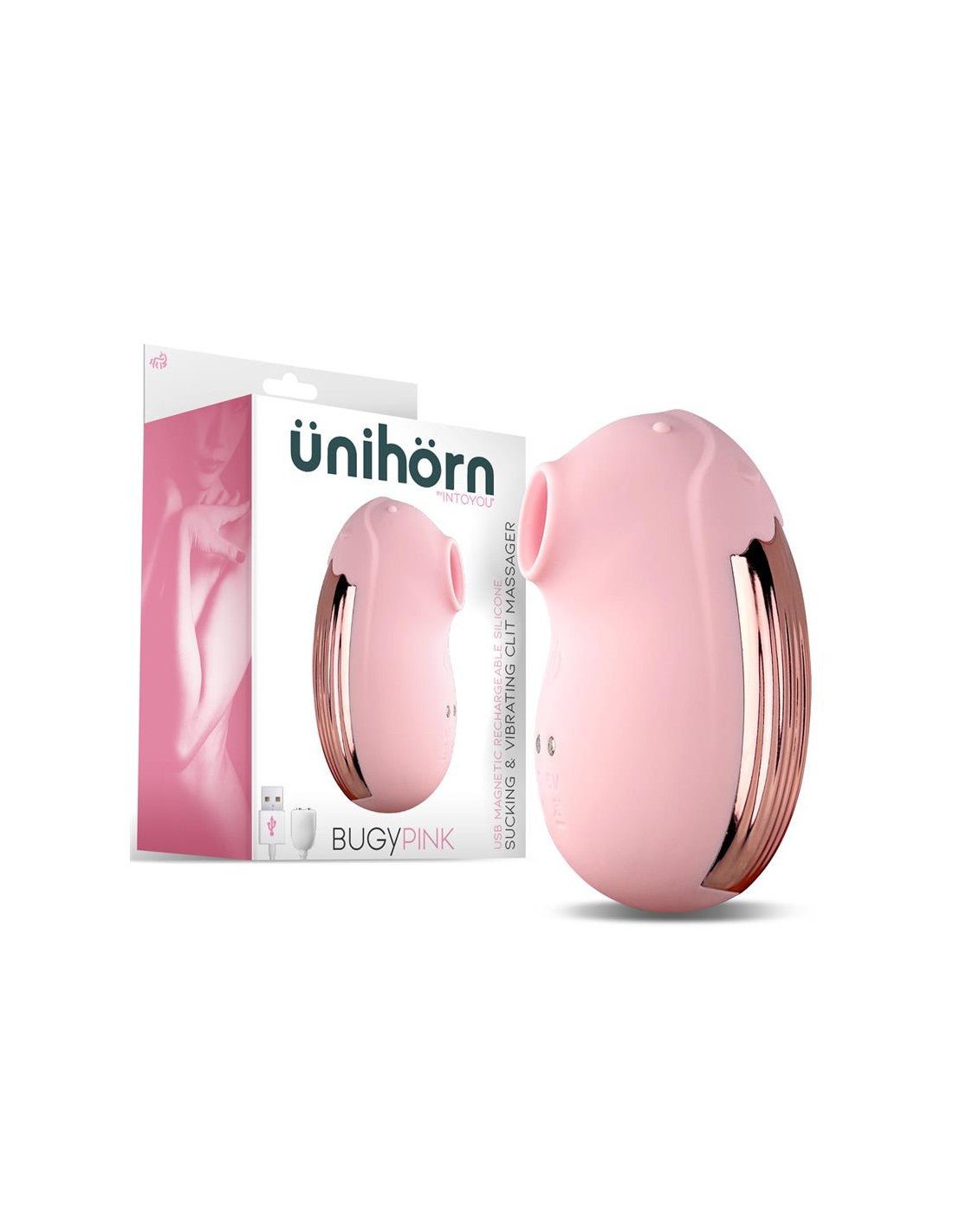 SUCCIONADOR BUGY PINK - UNIHORN - INTOYOU