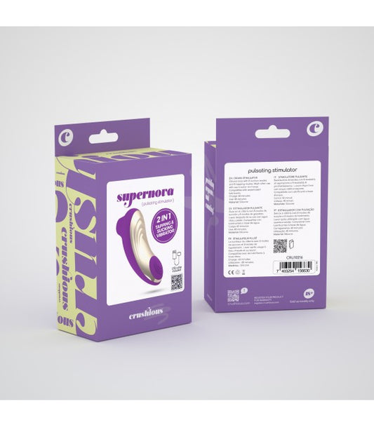 SUCCIONADOR + PULSADOR 2 EN 1 - CRUSHIOUS