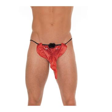 TANGA ELEFANTE ROJO TALLA ÚNICA - AMORABLE