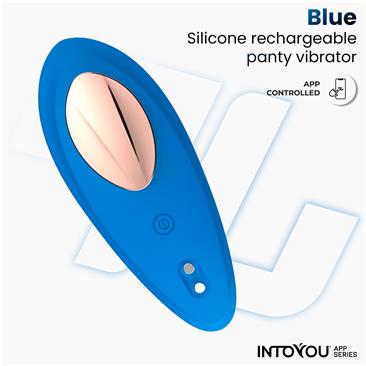 Vibrador de Braguita con APP AZUL / ROJO
