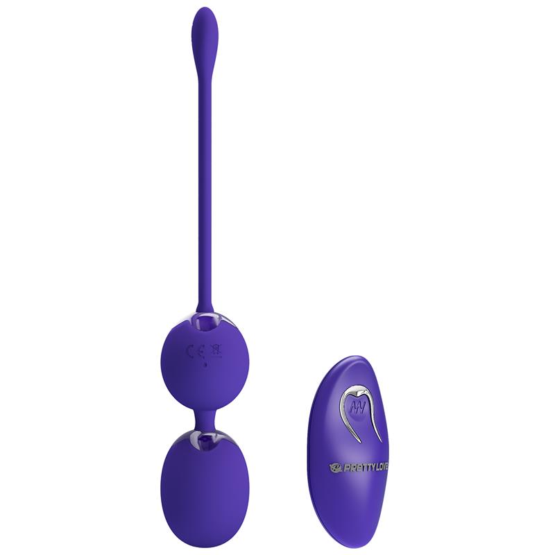 Bolas Kegel Willie Youth con Vibración y Control Remoto - PRETTYLOVE