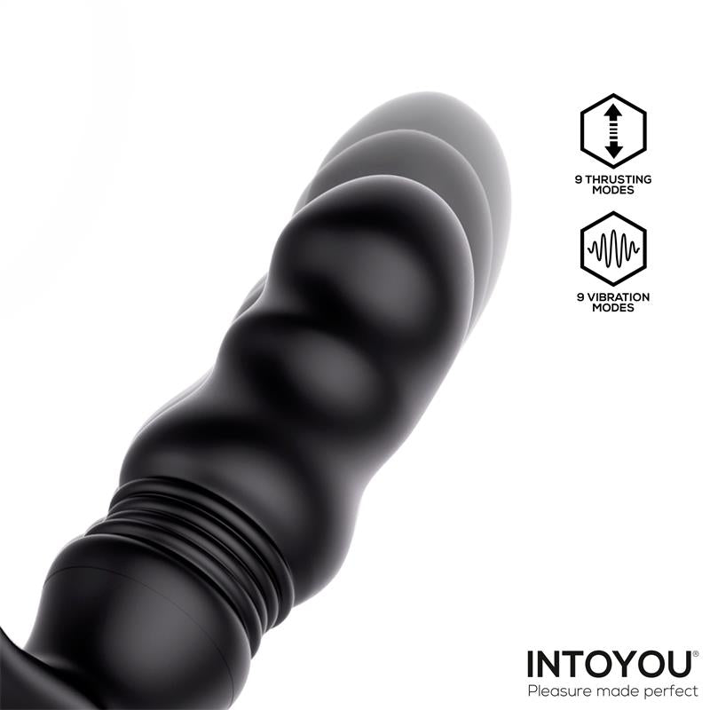 Masajeador Prostático Womp con Vibración, Thrusting y Control Remoto - INTOYOU