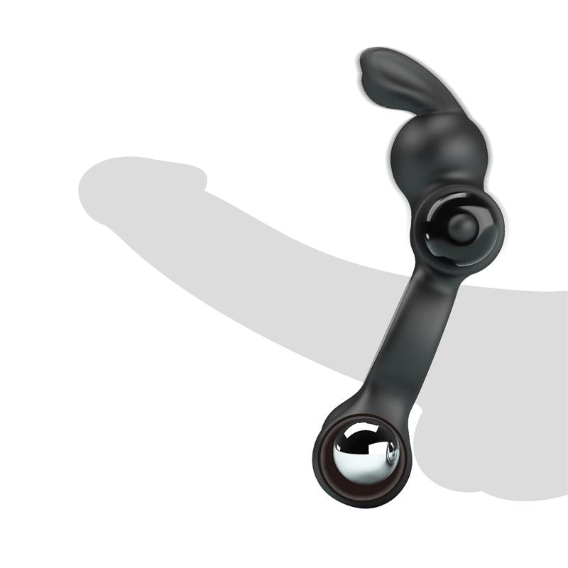 Anillo Yusuf para el Pene con Bolas de Metal 2x33gr PILA - PRETTYLOVE